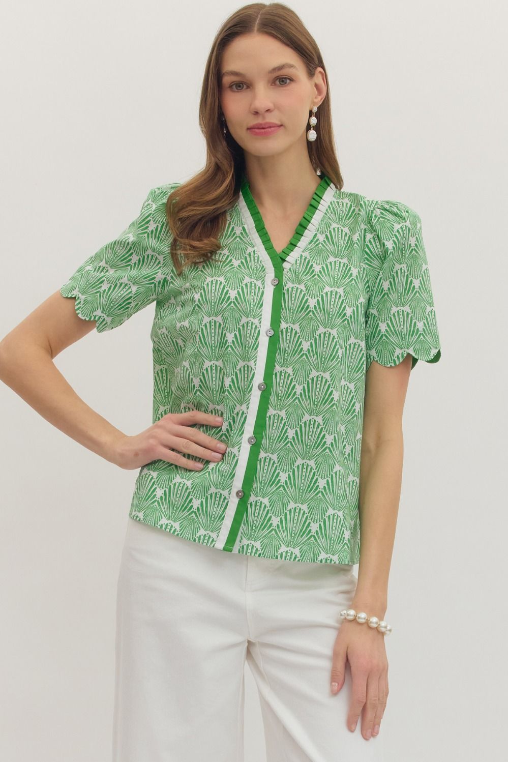 Emerald Coast Top - Green