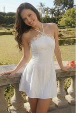 Coastal Chic Dress White