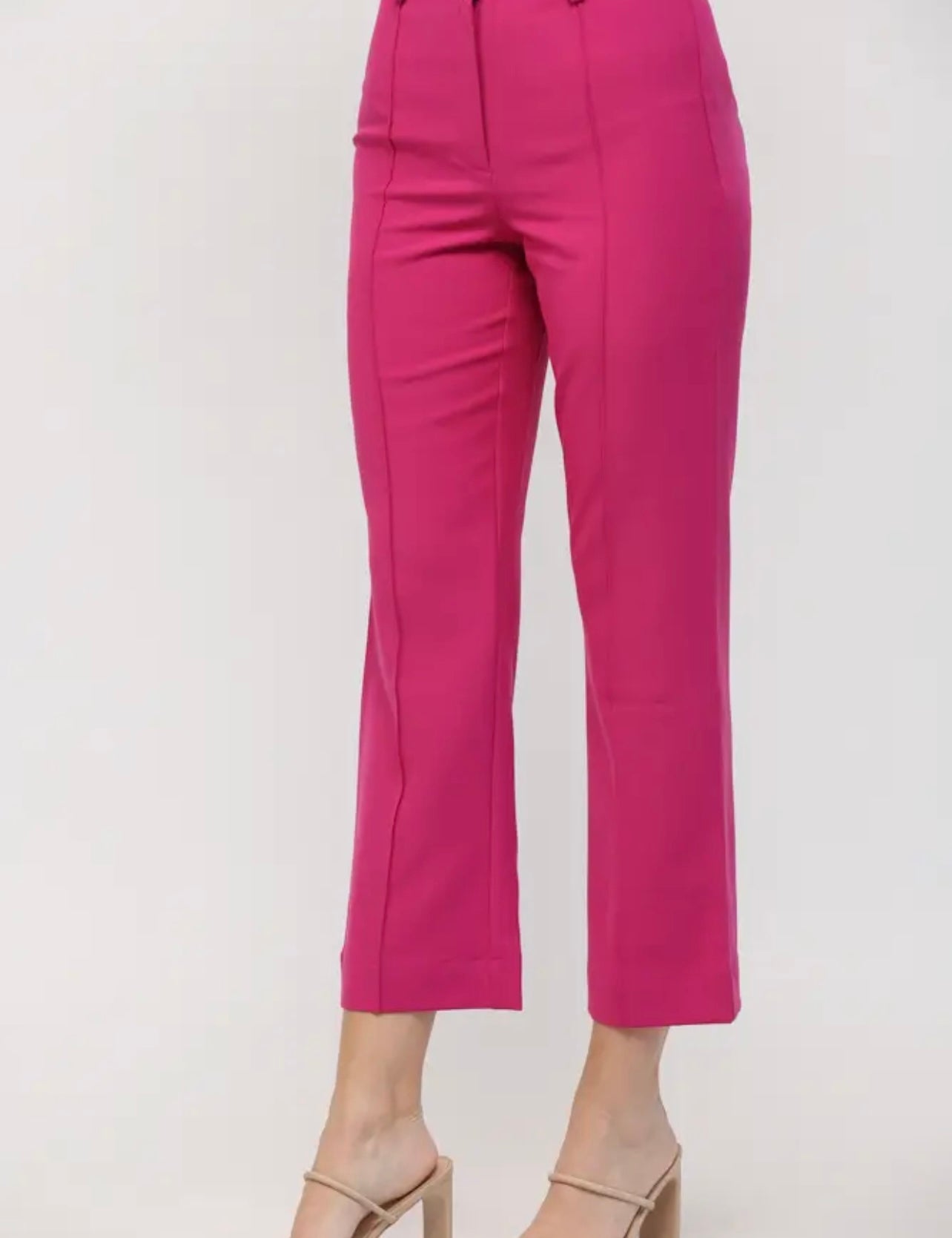 Blushing Confidence Pants - Fuchsia￼