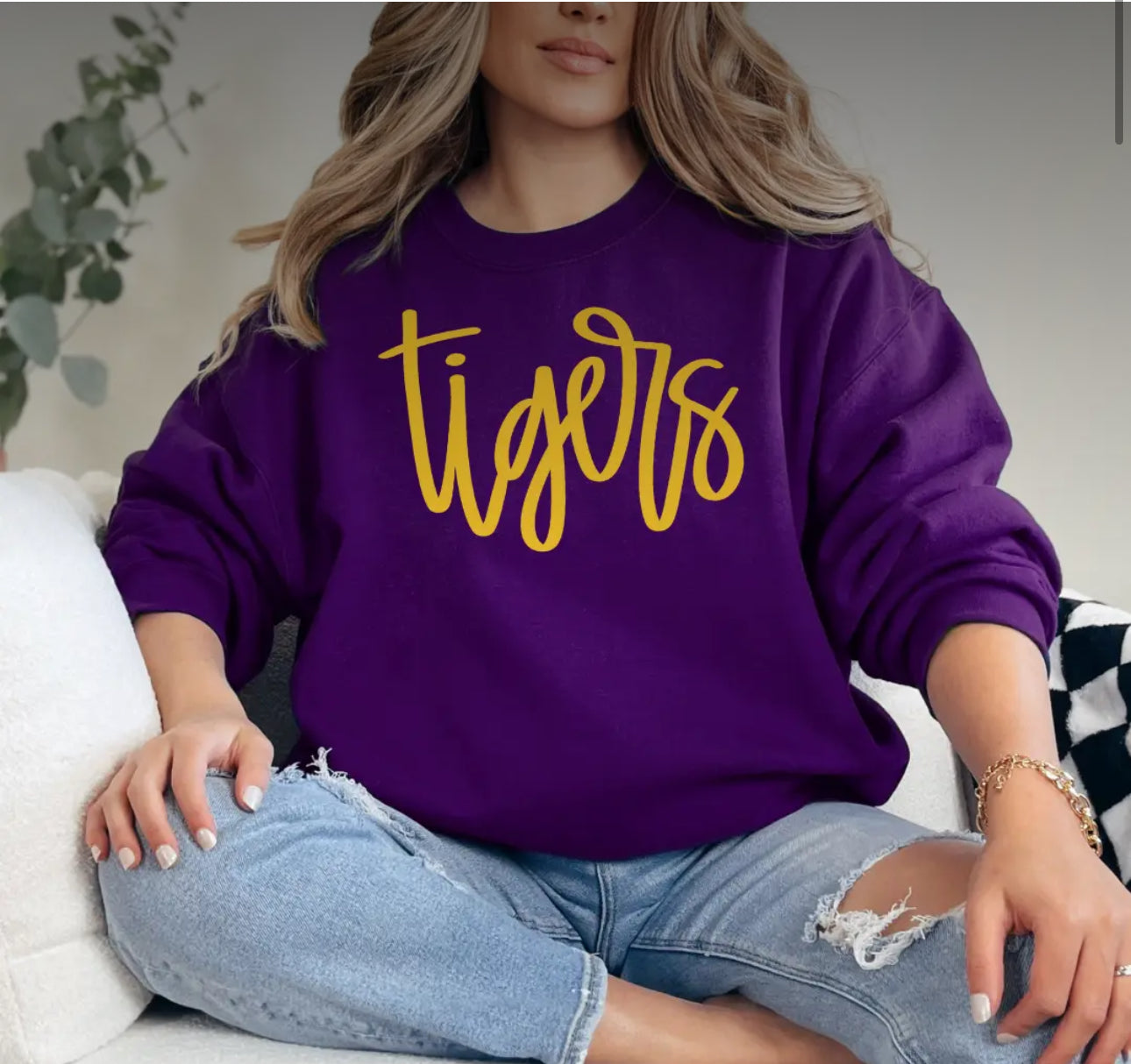 Way To Geaux Tigers Sweatshirt