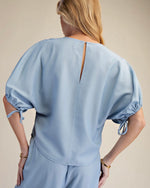 Keeping It Sassy Top Blue