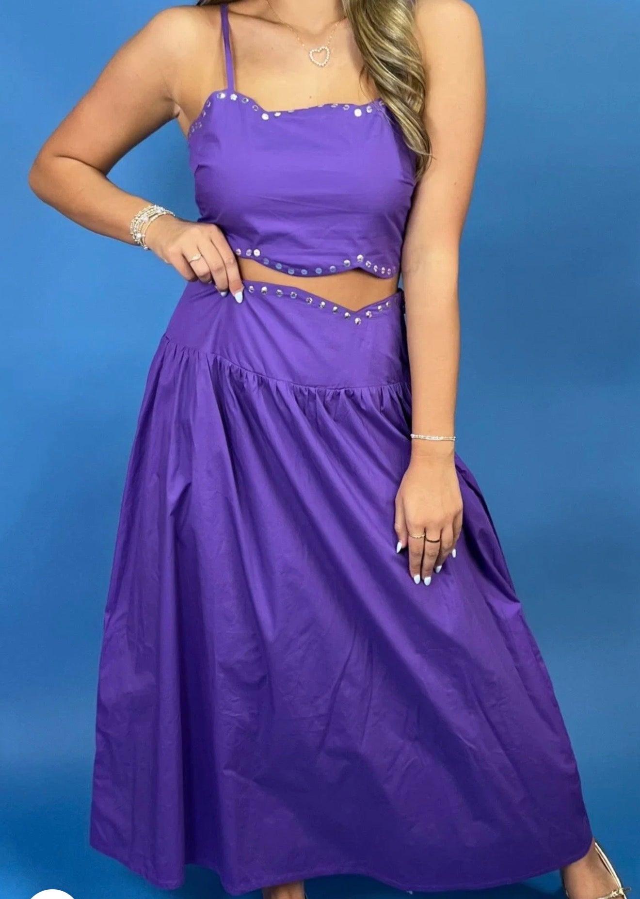 Sideline Chic Set - Purple