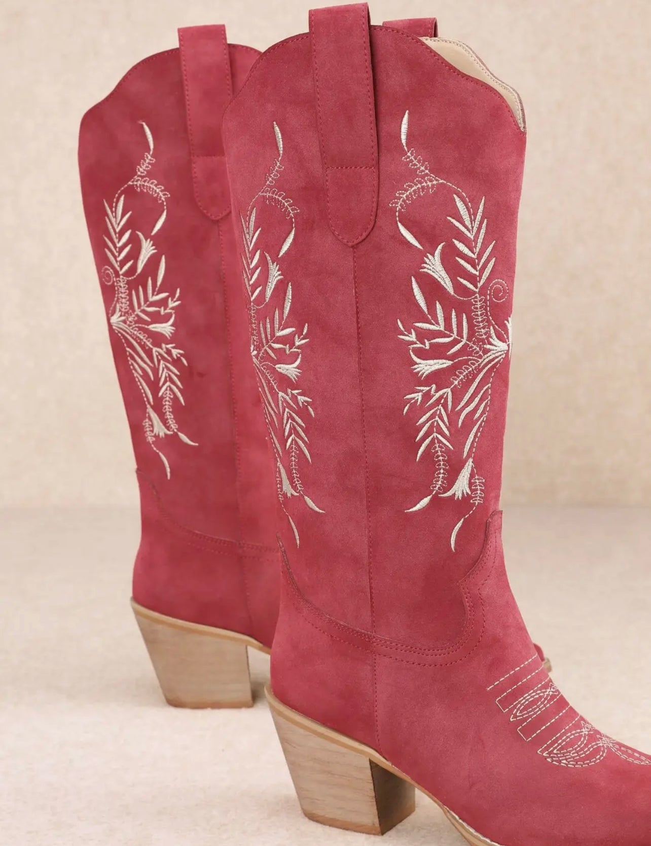 Flora Boots - Red