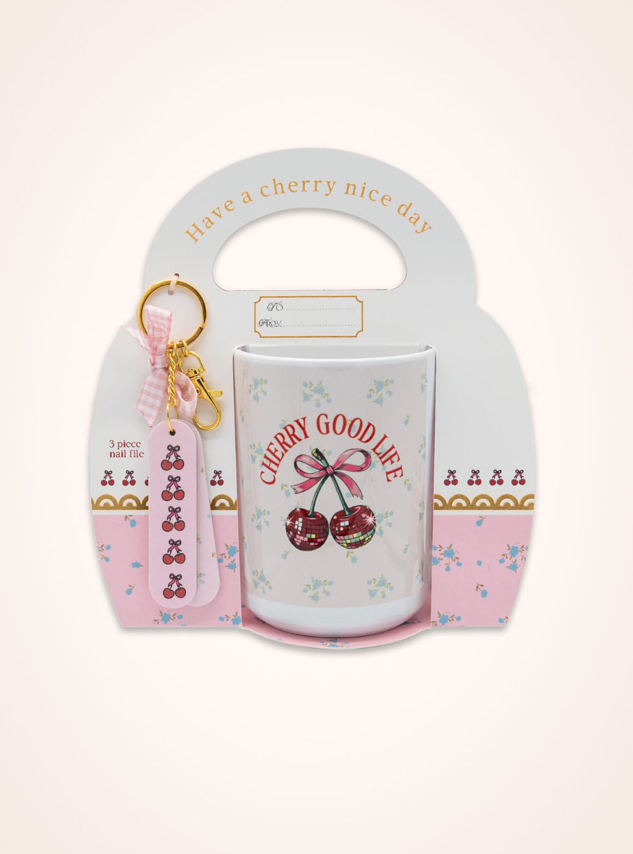 Mugkey Cherry Set