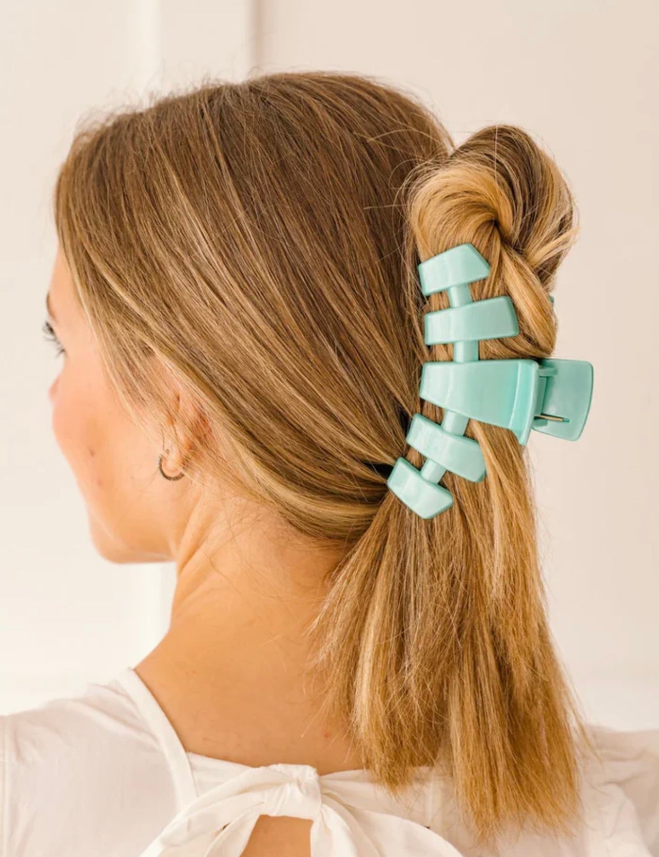 Teleties Large Clip - Totally Turquoise
