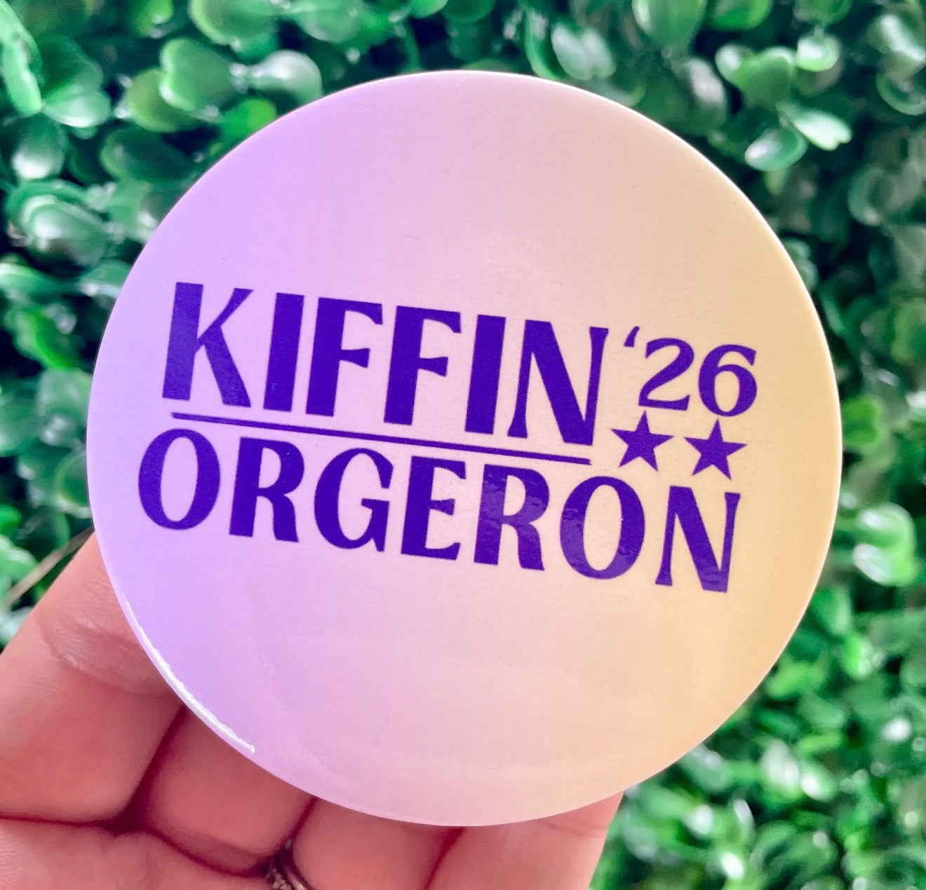 Kiffin And Orgeron Button - Sunset