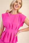 Lovely You Top Pink