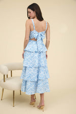 Gentle Garden Dress Blue