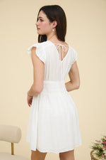 Whisper of Fate Dress white