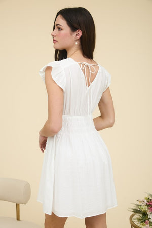 Whisper of Fate Dress white