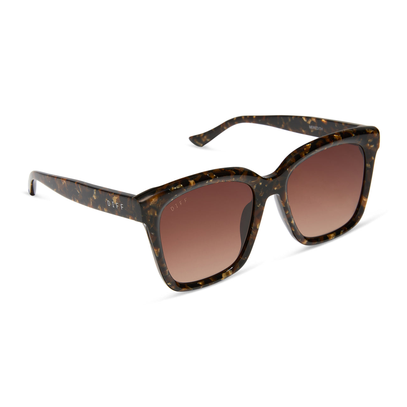 Meredith Sunglasses - Glitter Tortoise