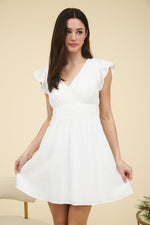 Whisper of Fate Dress white