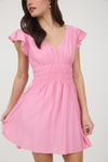 Whisper of Fate Dress pink