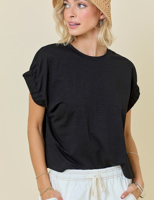 There For You Top Black