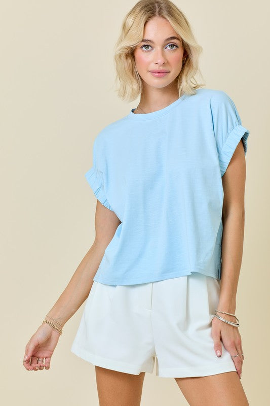 There For You Top Blue