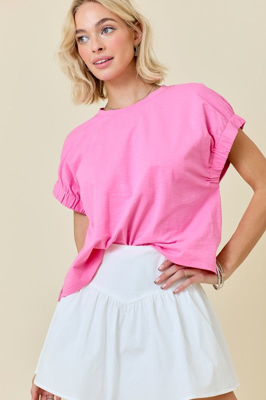 There For You Top Pink