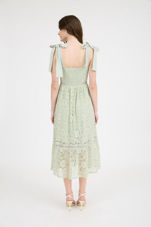 Graceful Lace Midi