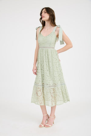 Graceful Lace Midi