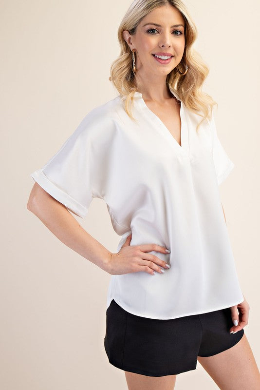 You Are Mine Top White