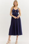 So Alive Midi Dress Navy