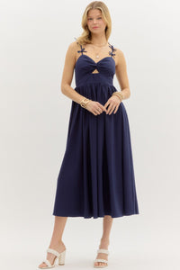 So Alive Midi Dress Navy
