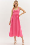 So Alive Midi Dress Pink