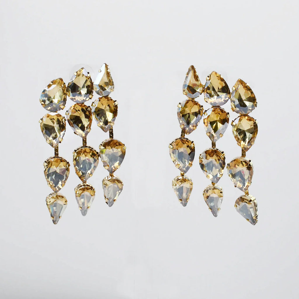Gilded Luxe Earrings - Gold