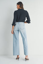 High Rise Wide Leg Jean