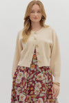 Perfect Weather Sweater Ecru