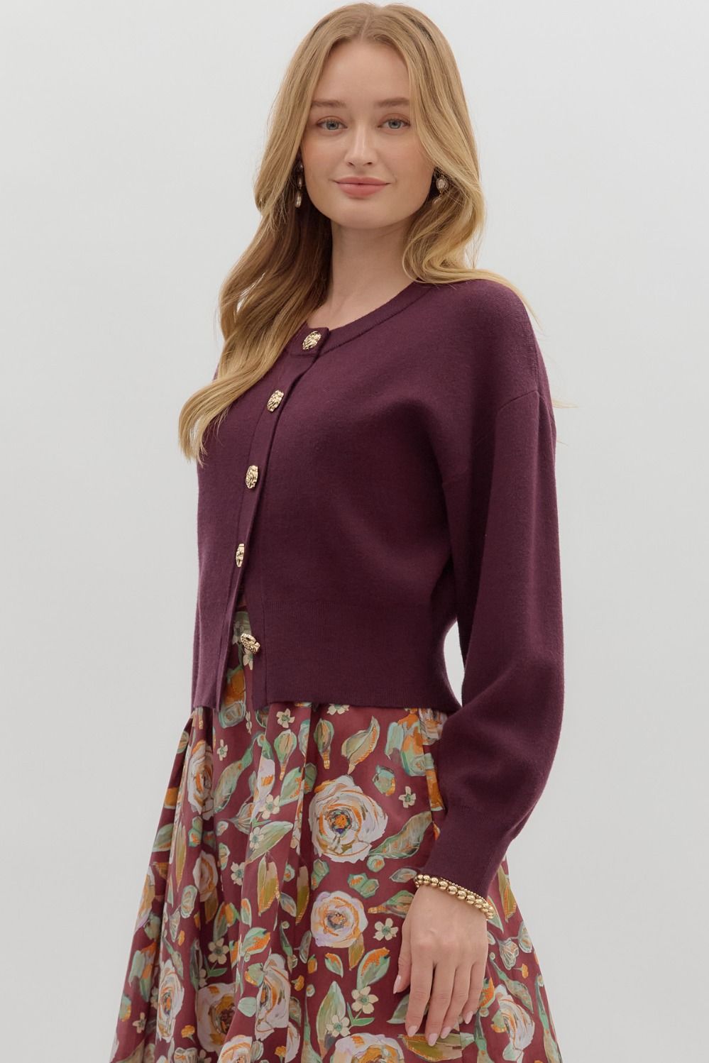 Perfect Weather Sweater Wine
