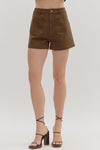 Sweet Forgiveness Shorts Brown