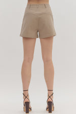 Sweet Forgiveness Shorts Taupe