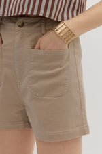 Sweet Forgiveness Shorts Taupe