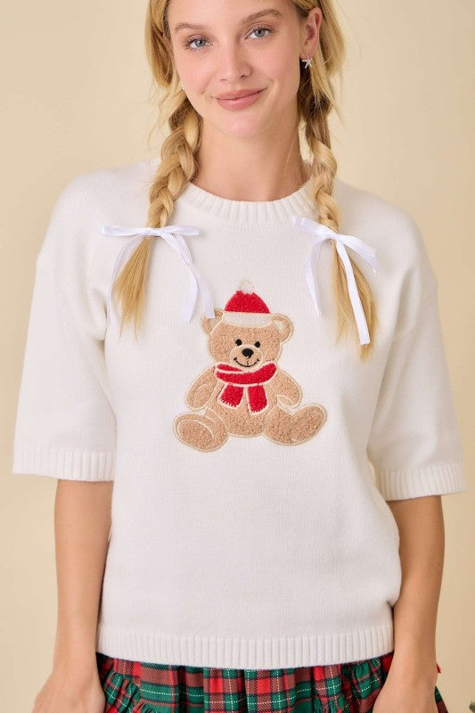 Teddy Bear Tea Sweater