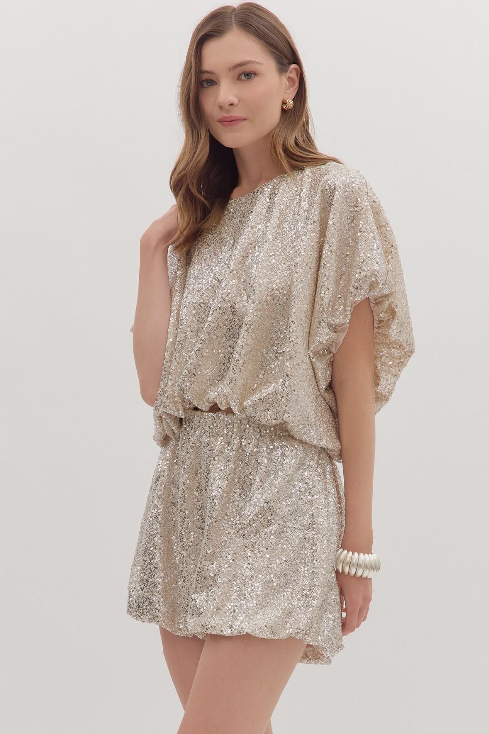 Pocket Full of Sparkle Set Champagne