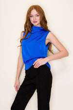 Rightfully Yours Top - Royal Blue