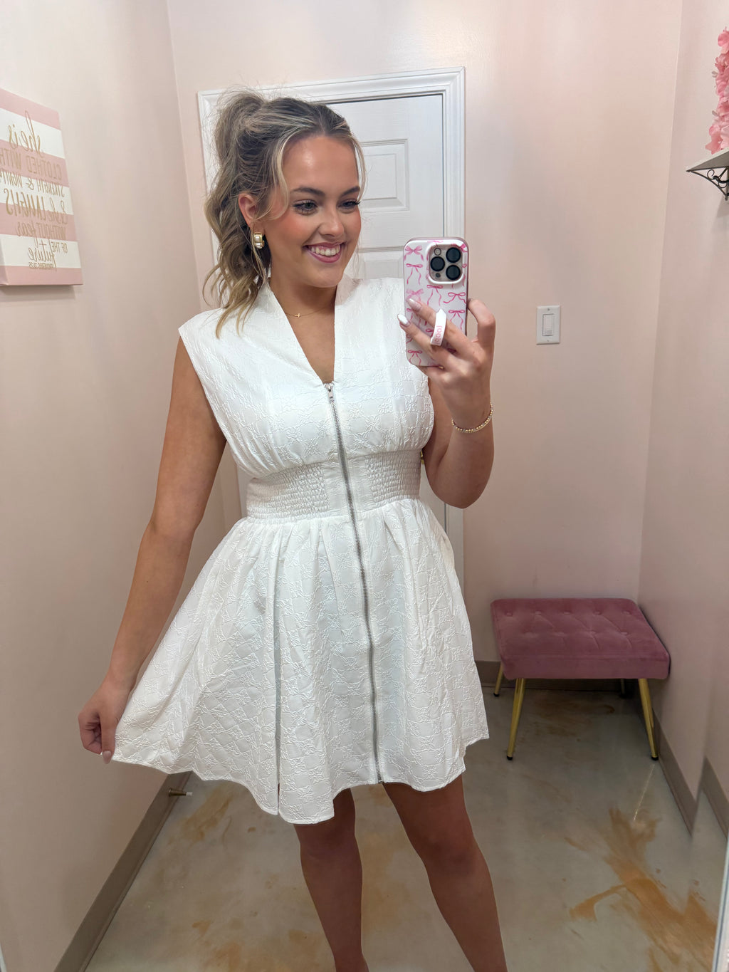Forever Spring Dress White