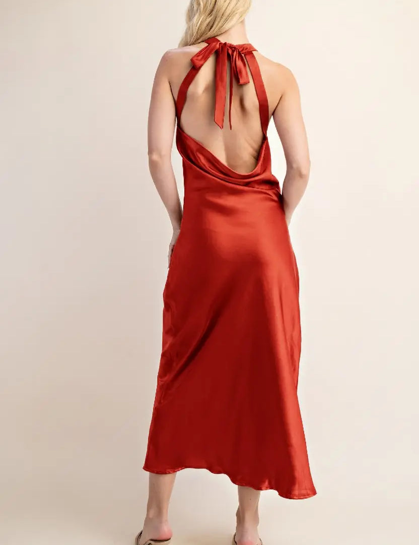 Effortless Enchantment Dress Red