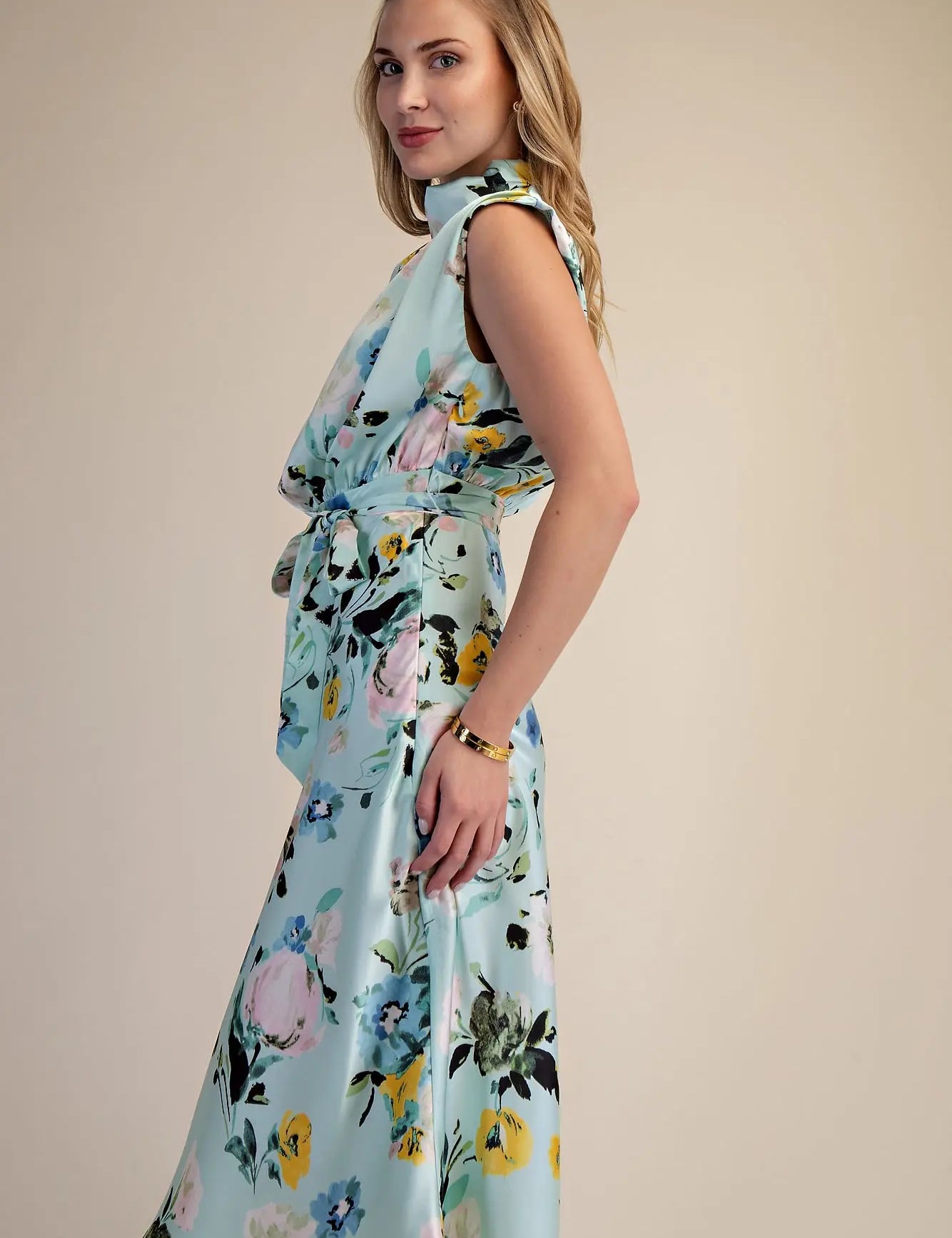 Floral Adventures Dress Mint