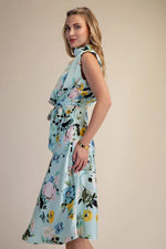 Floral Adventures Dress Mint