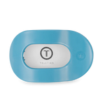 Teleties-Summer Sky Flat Round Clip Large