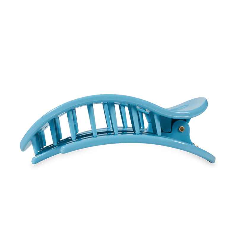 Teleties-Summer Sky Flat Round Clip Large