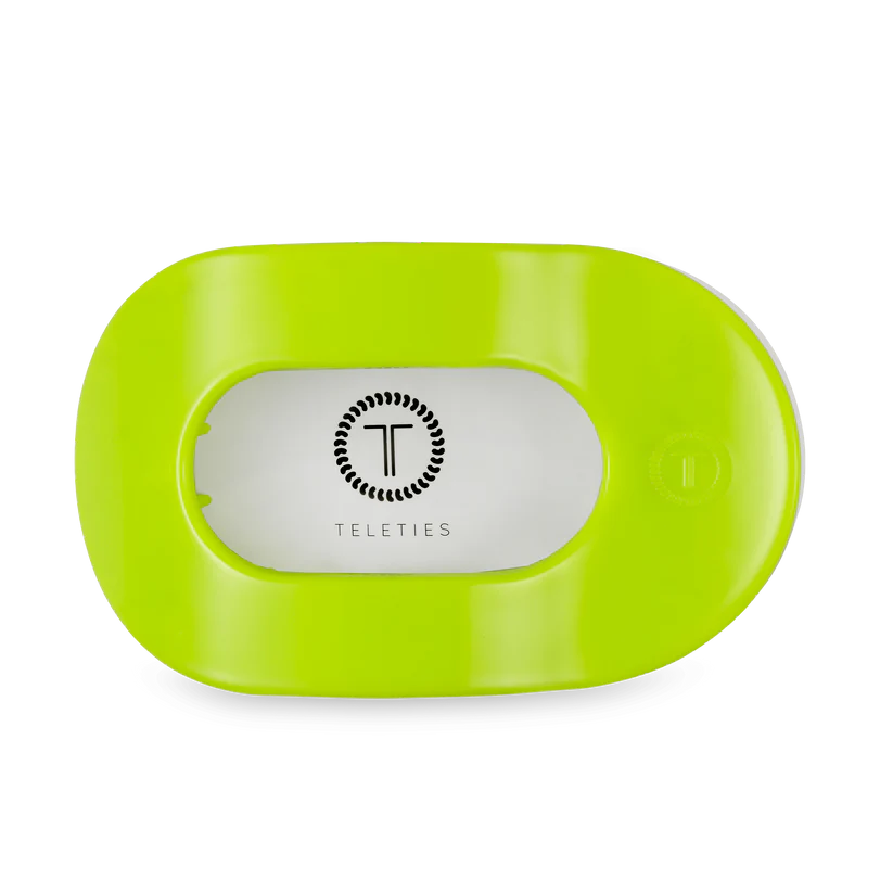 Teleties-Summer Brights Flat Round Clip Large