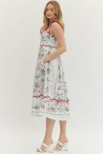 Fairy Bloom Midi Dress