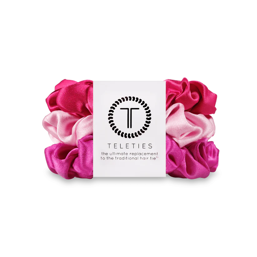 Teleties-Rose All Day Scrunchie Large