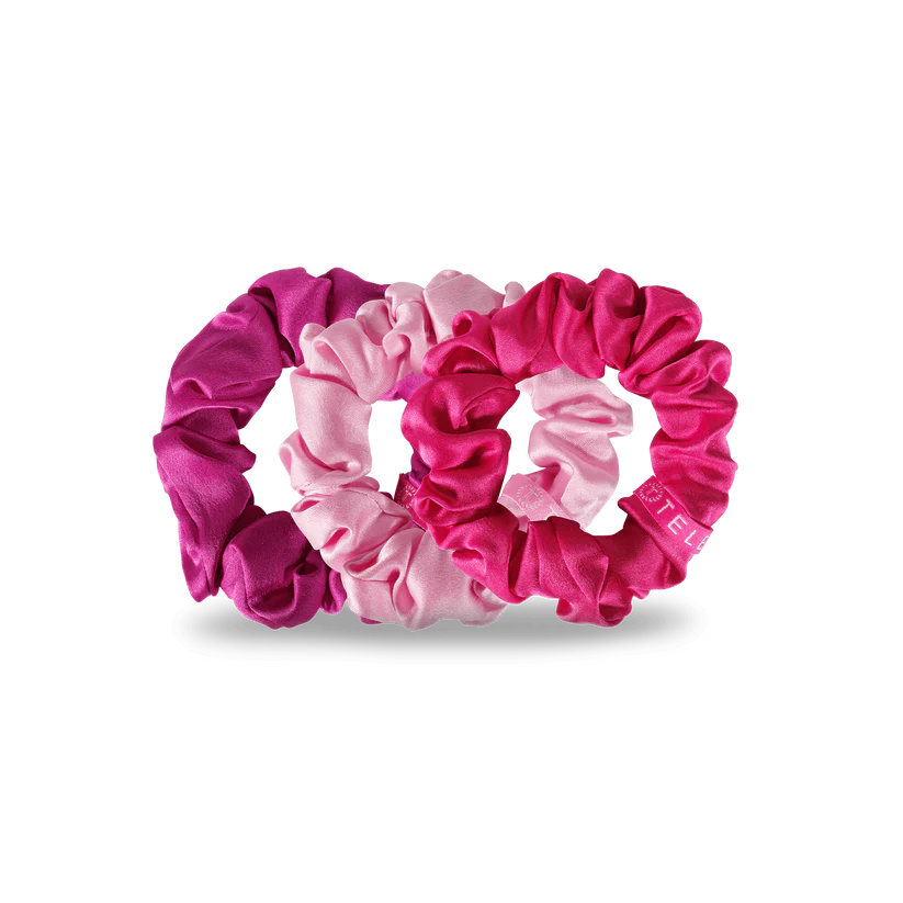 Teleties-Rose All Day Scrunchie Large