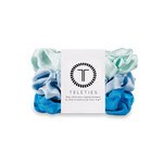 Teleties-Blue My Mind Scrunchie Large