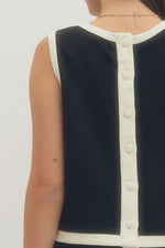 Downtown Darling Set Black