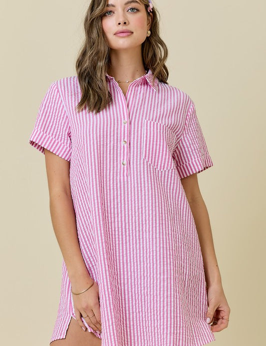 Easy Sunday Dress - Pink