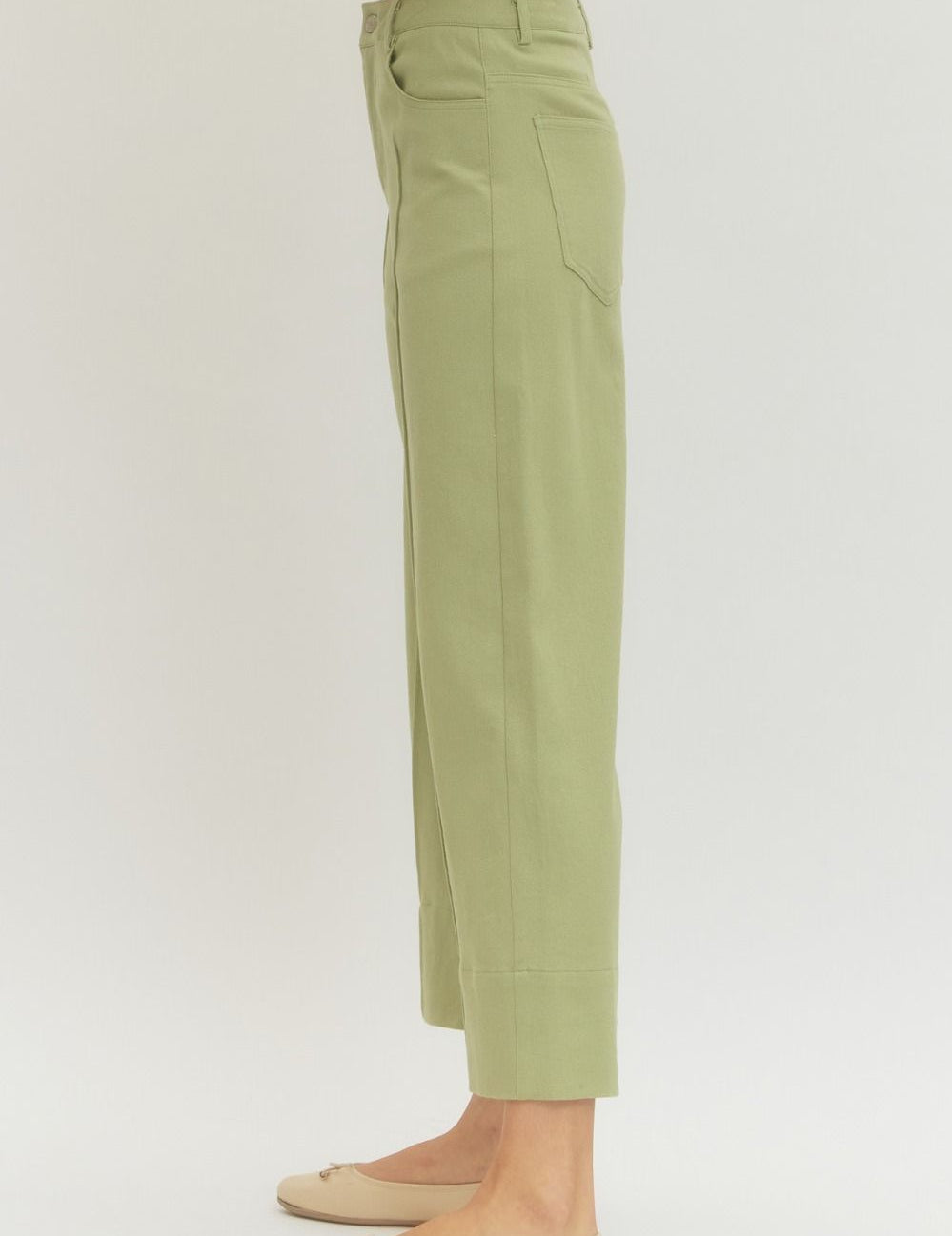 Fight is Over Pants - Sage